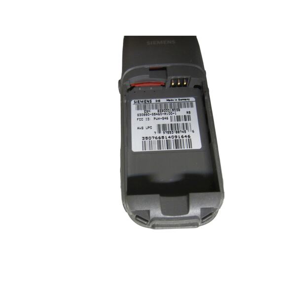 Vintage AT&T Siemens S46 Silver Cell Phone w/ Accessories - Unlocked - Picture 5 of 8